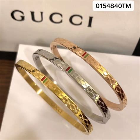 women gucci bangle|gucci cuff bracelets for women.